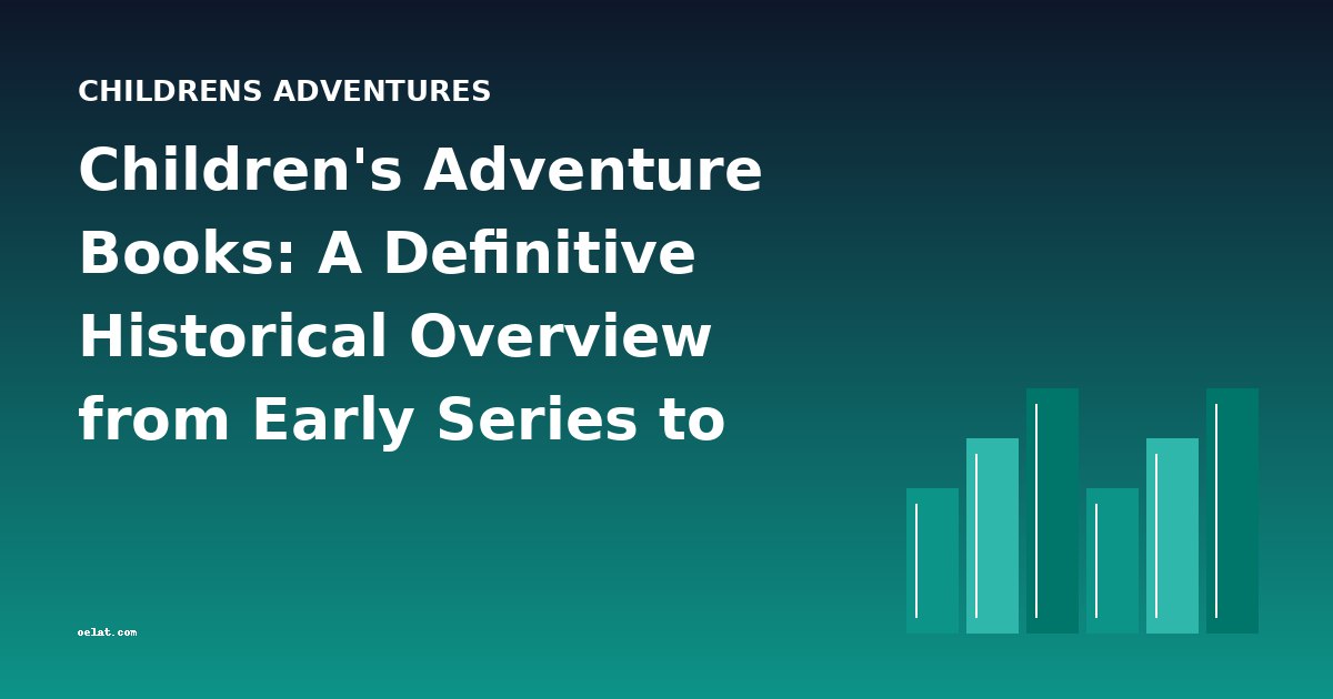 Children's Adventure Books: A Definitive Historical Overview from Early Series to Golden Age