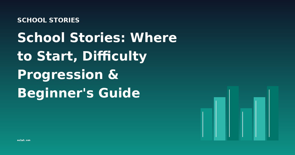 School Stories: Where to Start, Difficulty Progression & Beginner's Guide