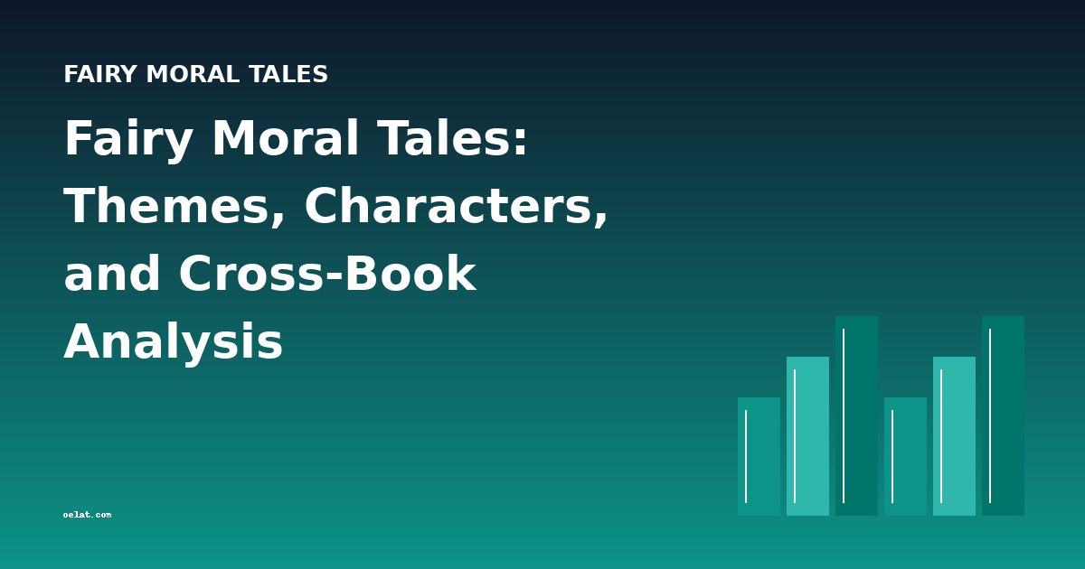 Fairy Moral Tales: Themes, Characters, and Cross-Book Analysis